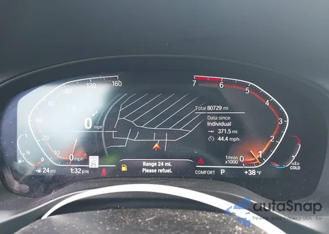 2021 BMW X3 xDrive30I z USA, uszkodzony, nr VIN 5UXTY5C05M9H86721